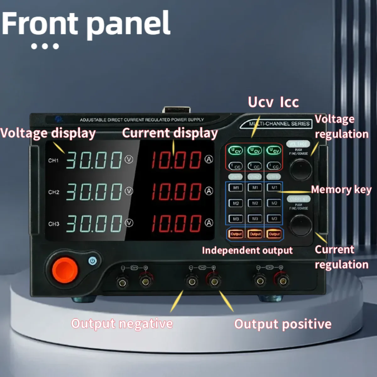 Fuente de alimentación de labo - Programmable Dc Power Supply 60V 10A reseña y precio