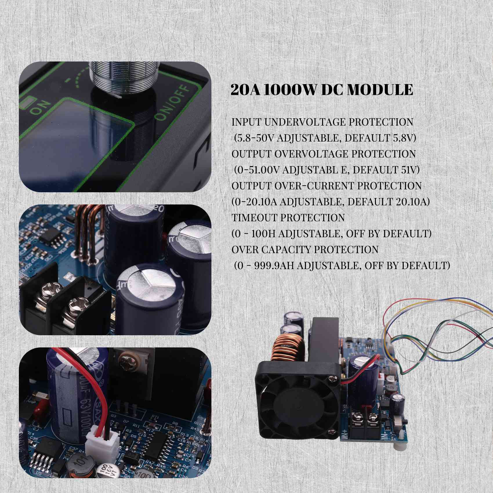 [NEWA76K!] WZ5020L 20A 1000W C - Step Down Dc Power Supply Module 1000W reseña y precio